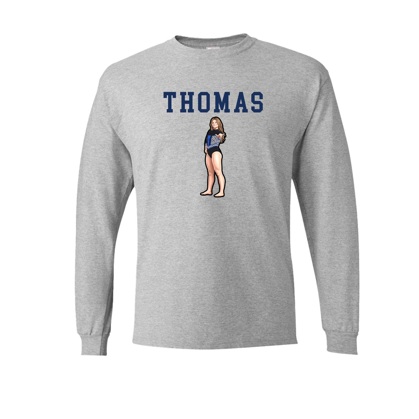 Long Sleeve Tee — Shirsey in Grey
