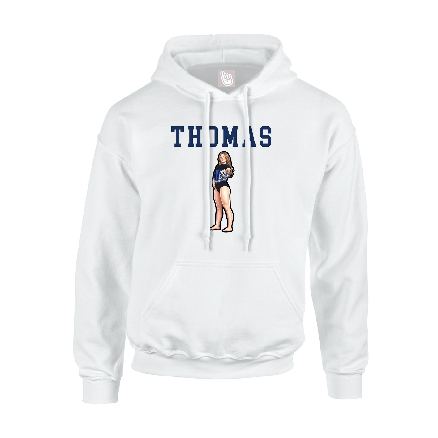 Youth Hoodie — Shirsey in White