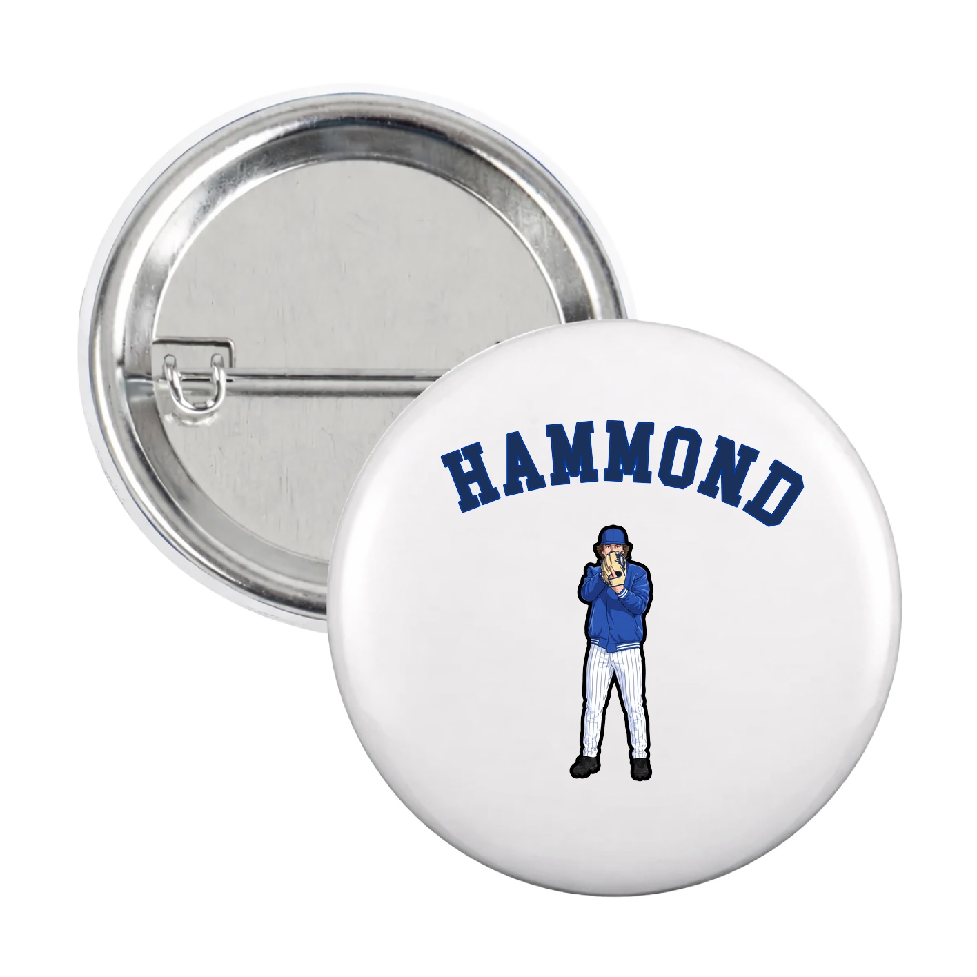 Game Day Button — Shirsey Arch in White