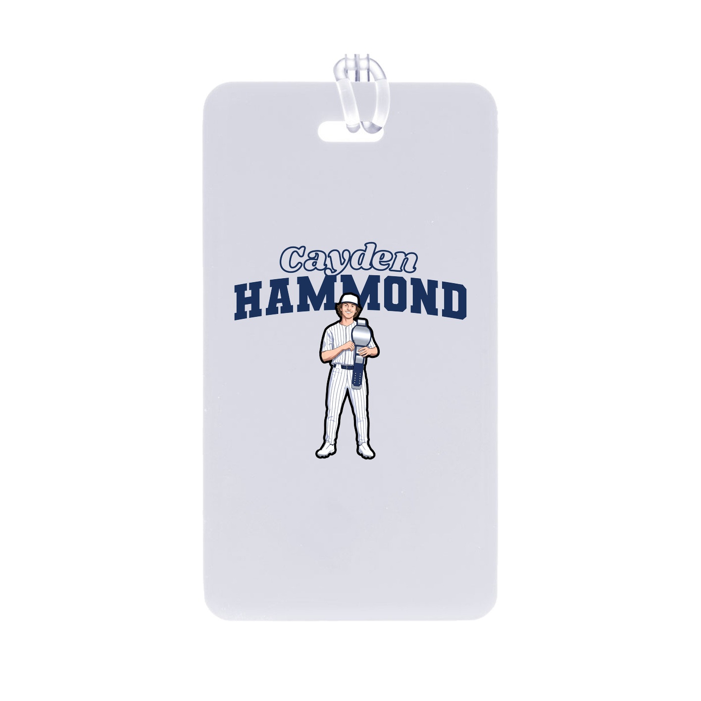 Bag Tag — Name Arch in Classic