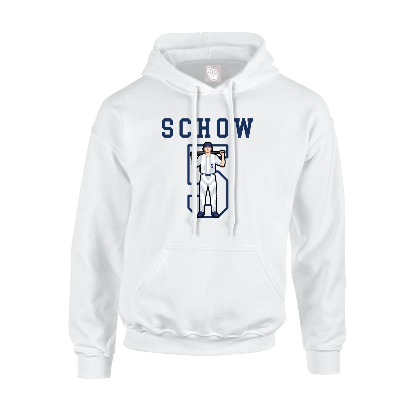 Youth Hoodie — Shirsey in White