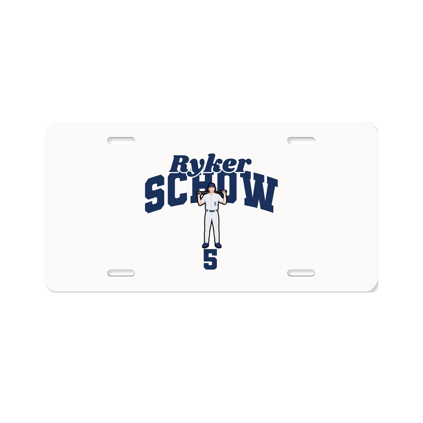 License Plate — Signature Arch in Classic