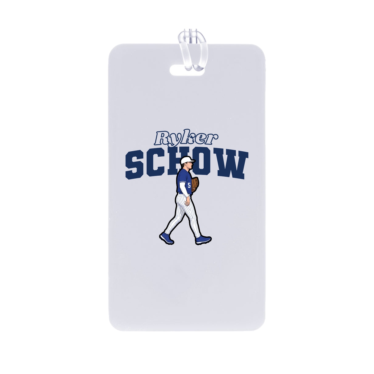 Bag Tag — Name Arch in Classic