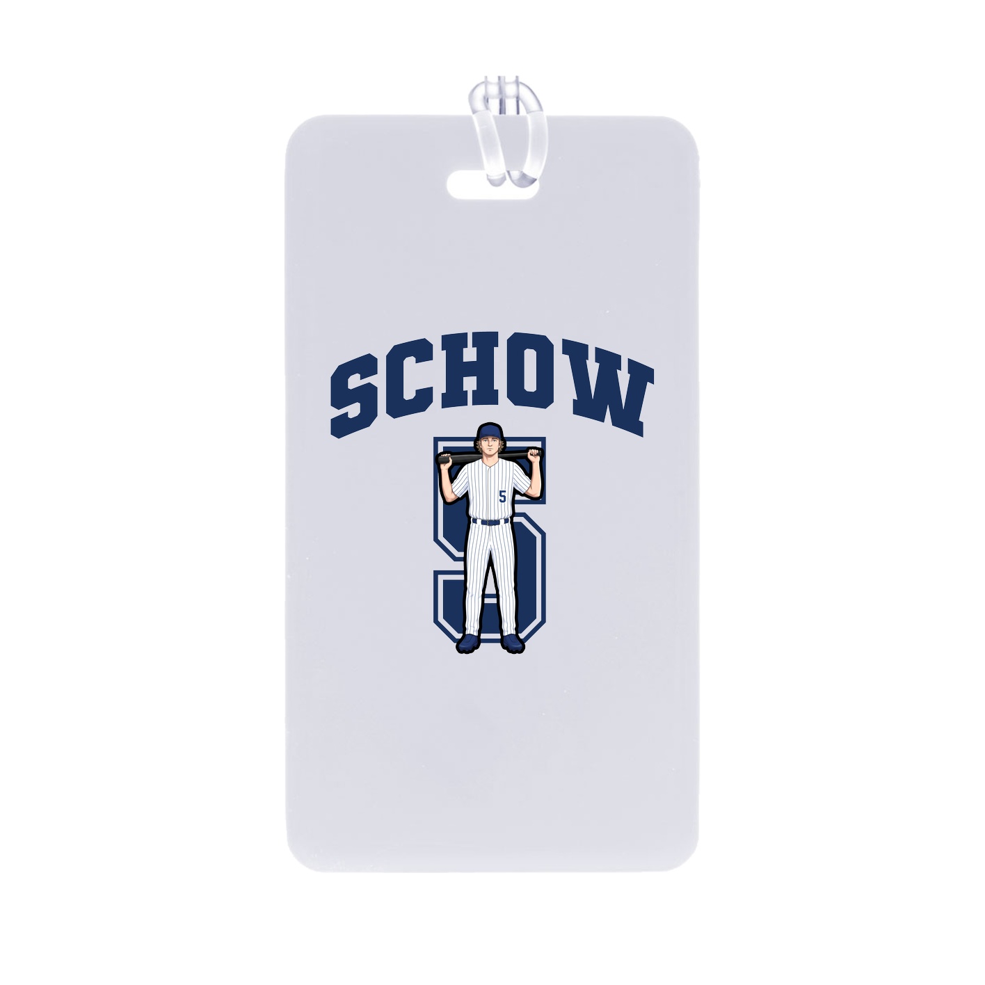 Bag Tag — Number in Classic