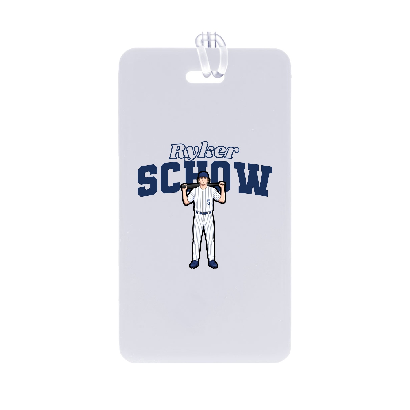 Bag Tag — Name Arch in Classic
