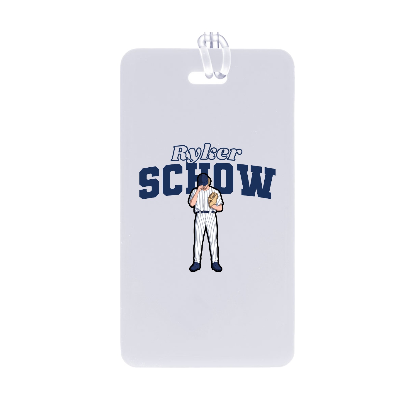 Bag Tag — Name Arch in Classic