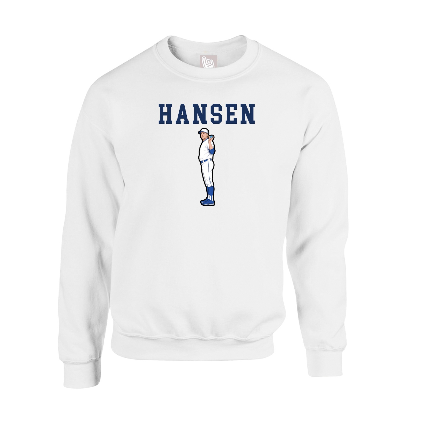 Fleece Crew — Shirsey in White