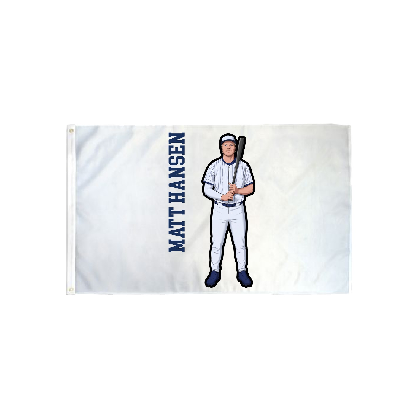 3x5 Flag — Name Vertical in Classic