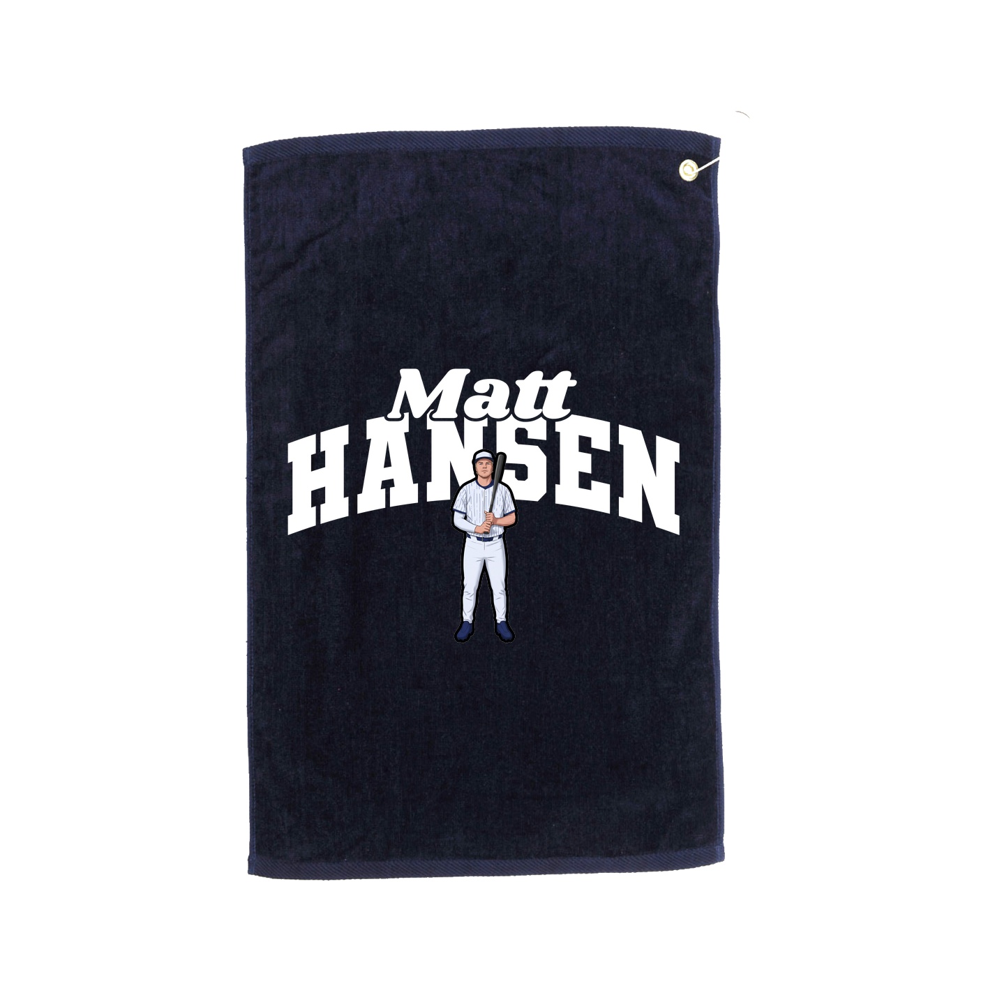 Golf Towel — Signature Arch in Navy
