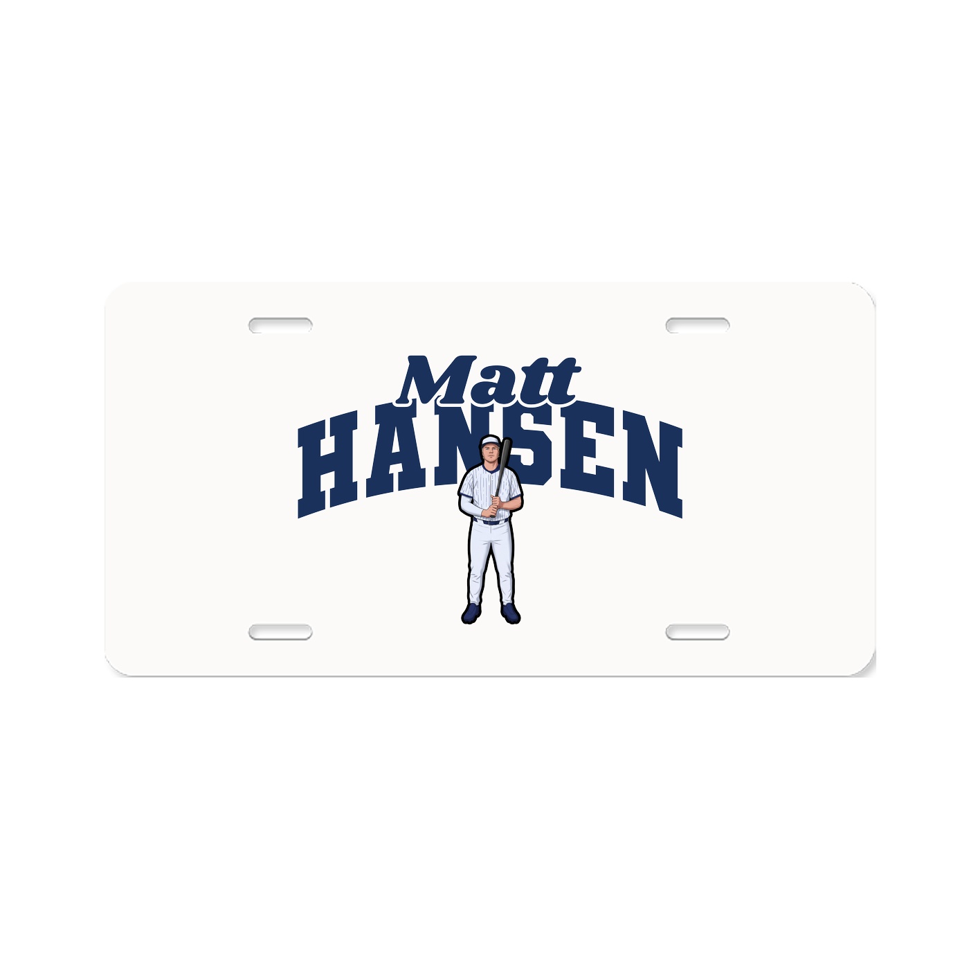 License Plate — Signature Arch in Classic