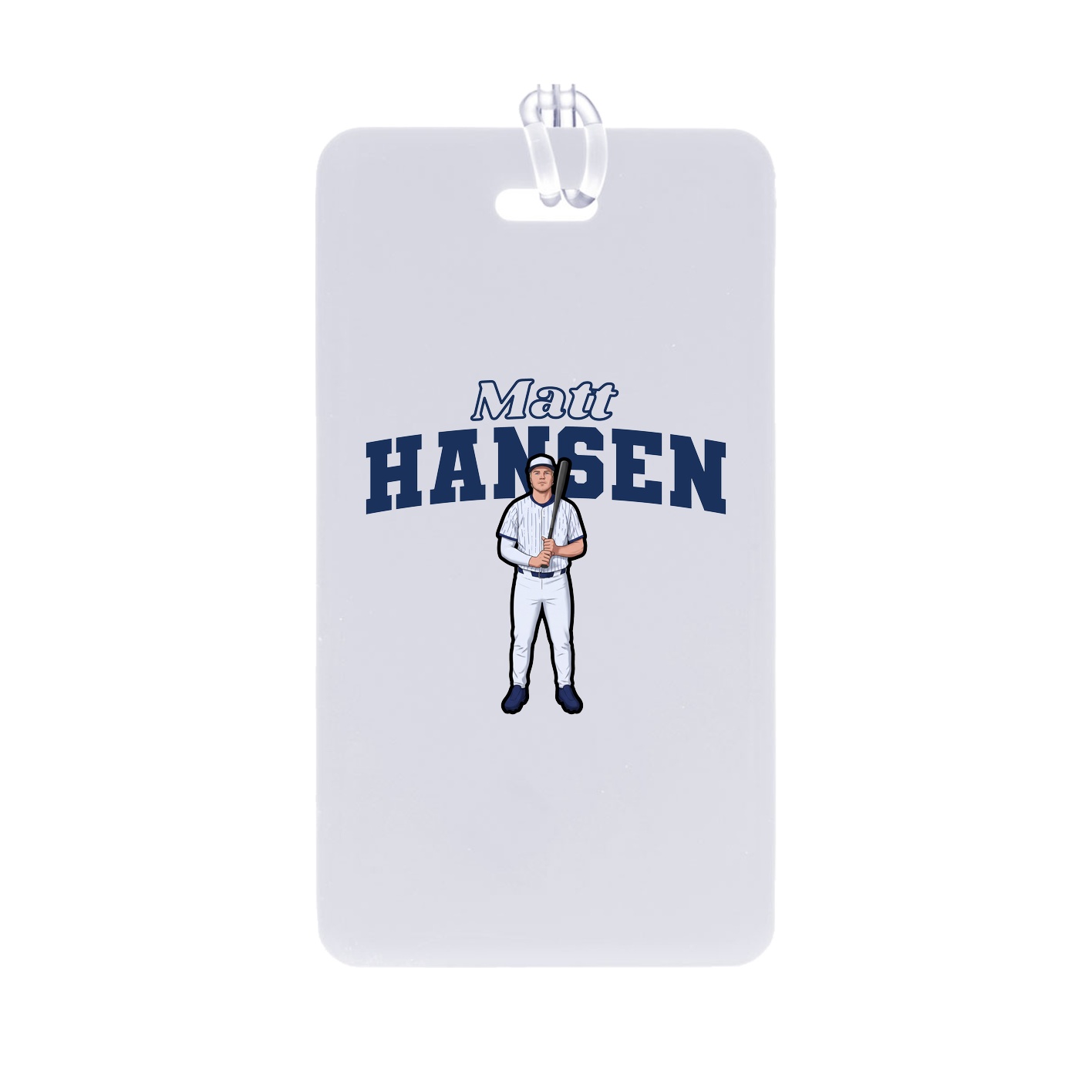 Bag Tag — Name Arch in Classic