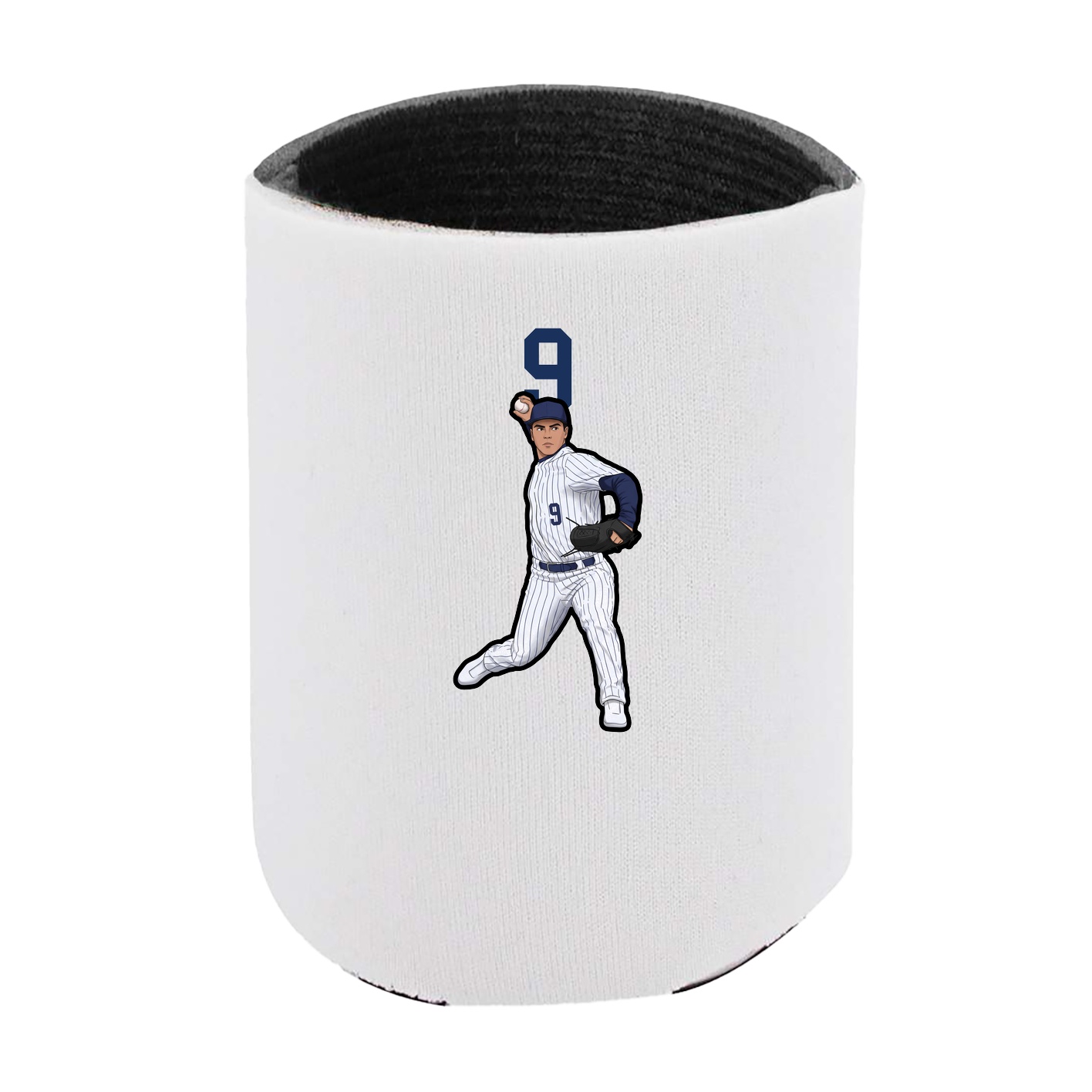 Can Holder — Number Top in White