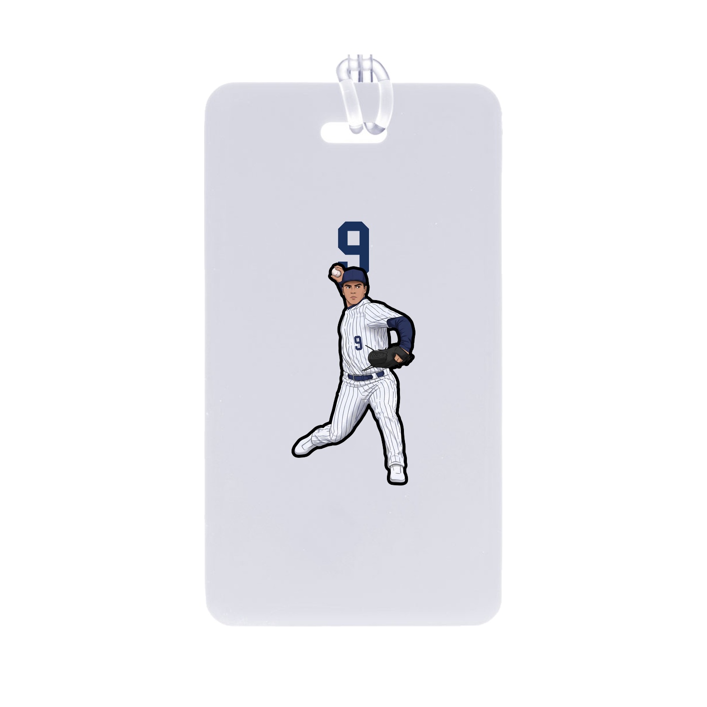 Bag Tag — Number Top in Classic