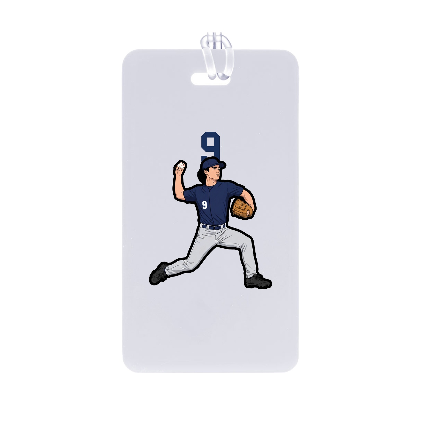 Bag Tag — Number Top in Classic