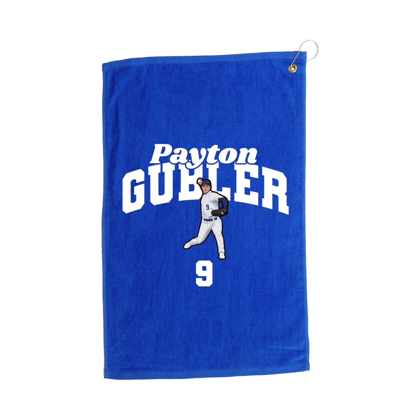 Golf Towel — Signature Arch in Royal