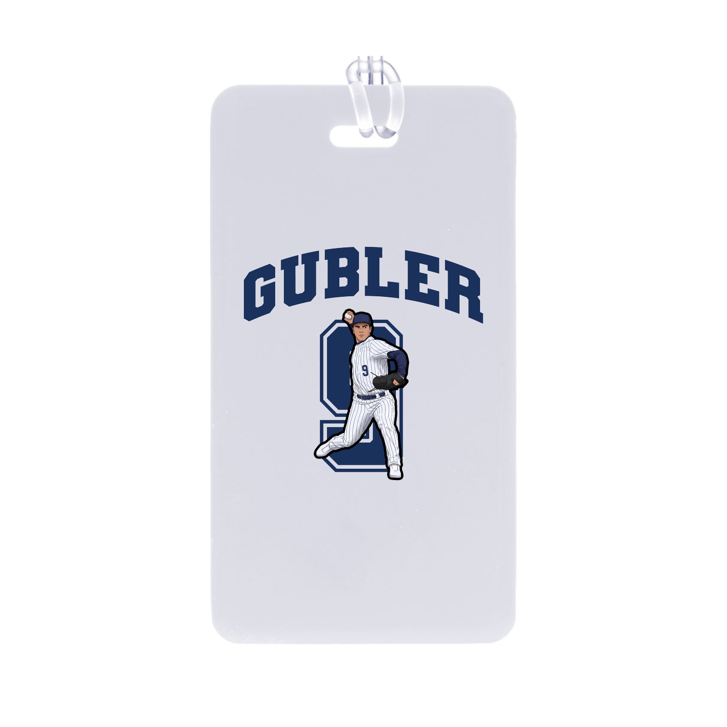 Bag Tag — Number in Classic