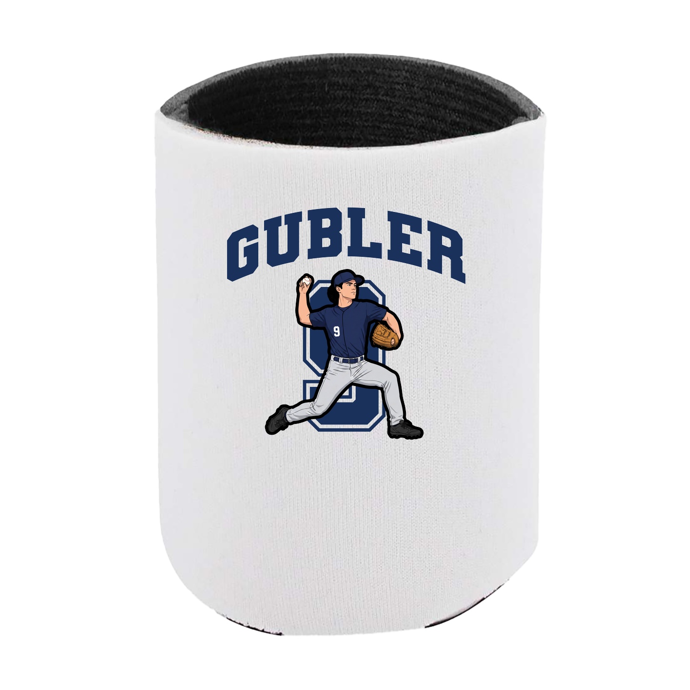Can Holder — Number in White