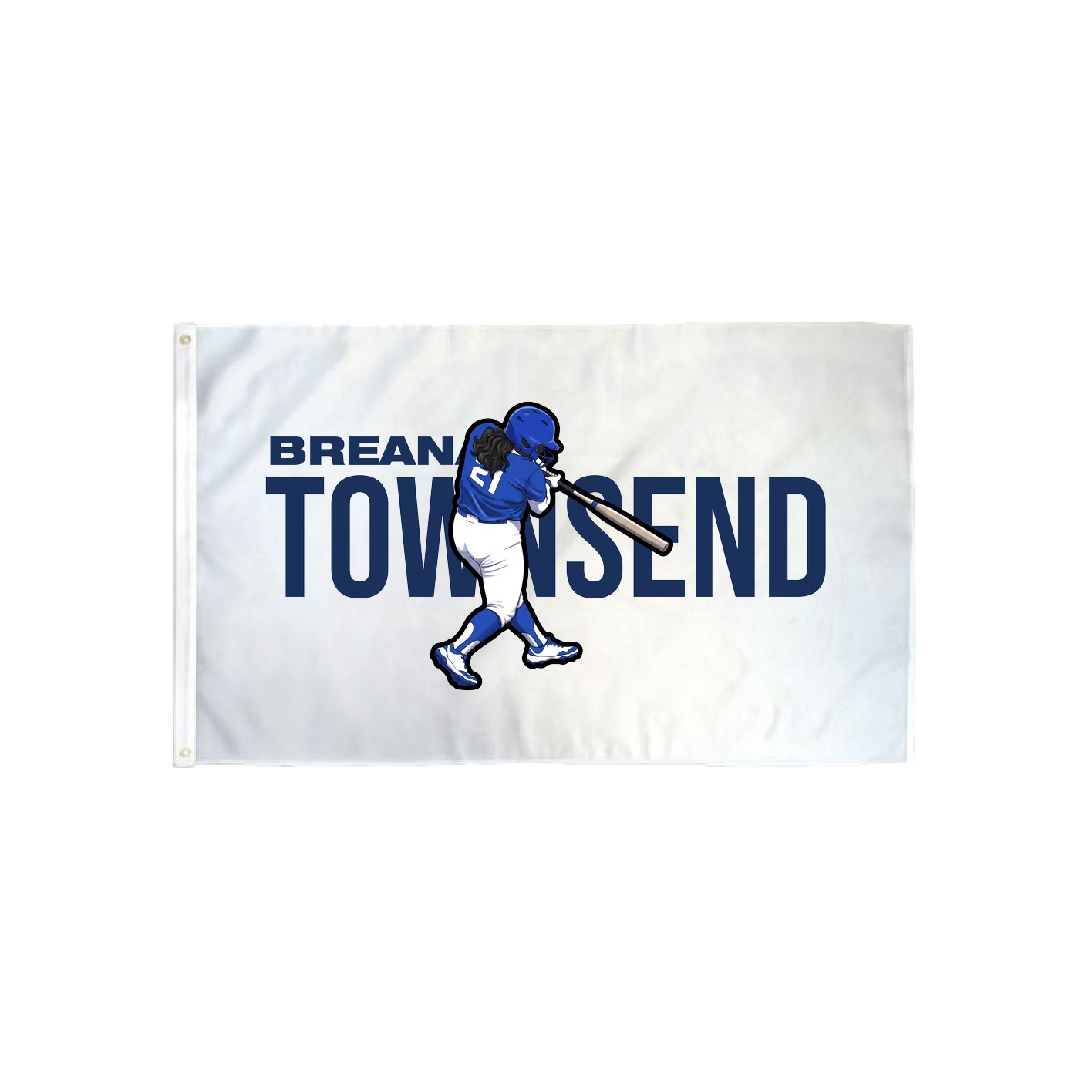 3x5 Flag — Player Name in Classic