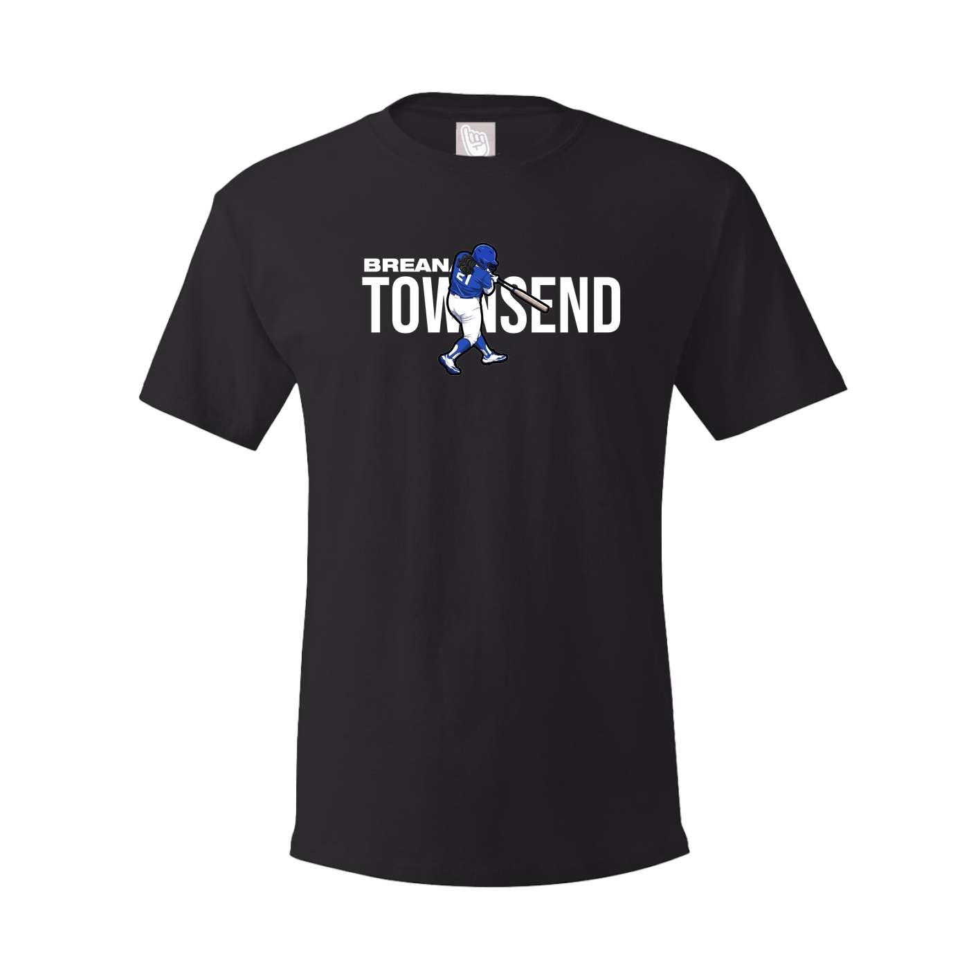 Tee — Player Name in Black