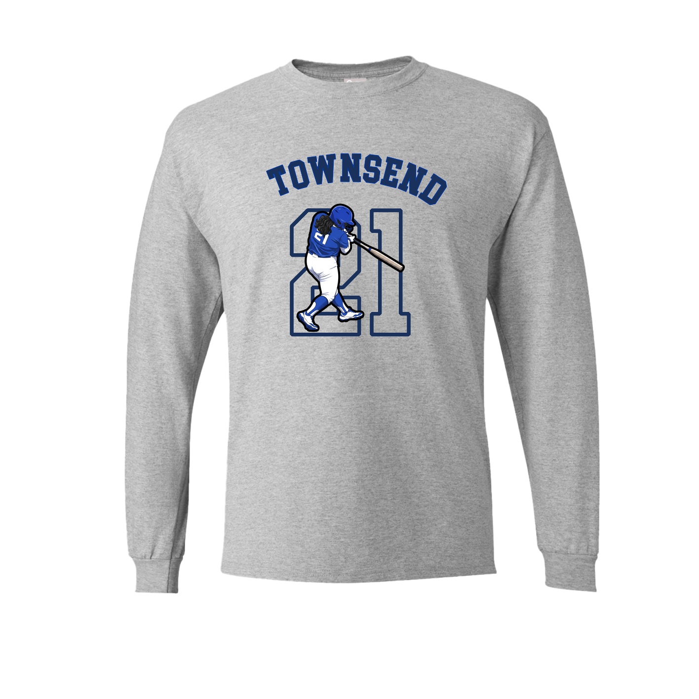 Long Sleeve Tee — Shirsey Arch in Grey