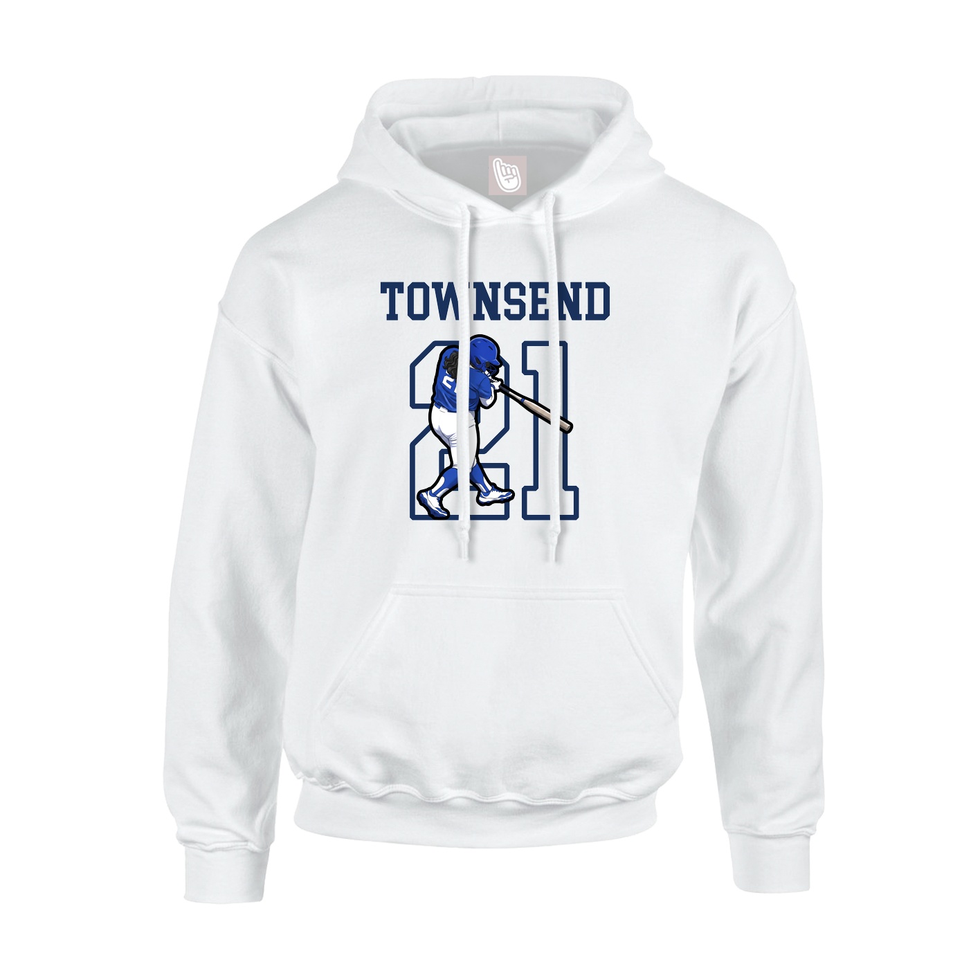 Youth Hoodie — Shirsey in White
