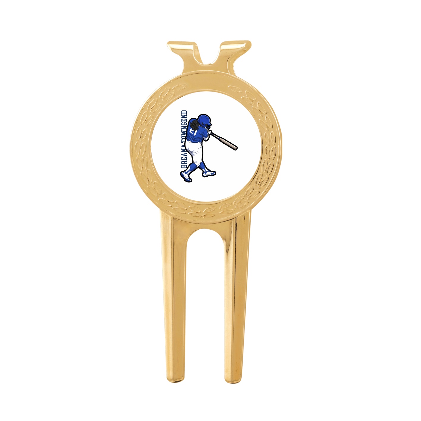Divot Tool with Ball Marker — Name Vertical in Classic