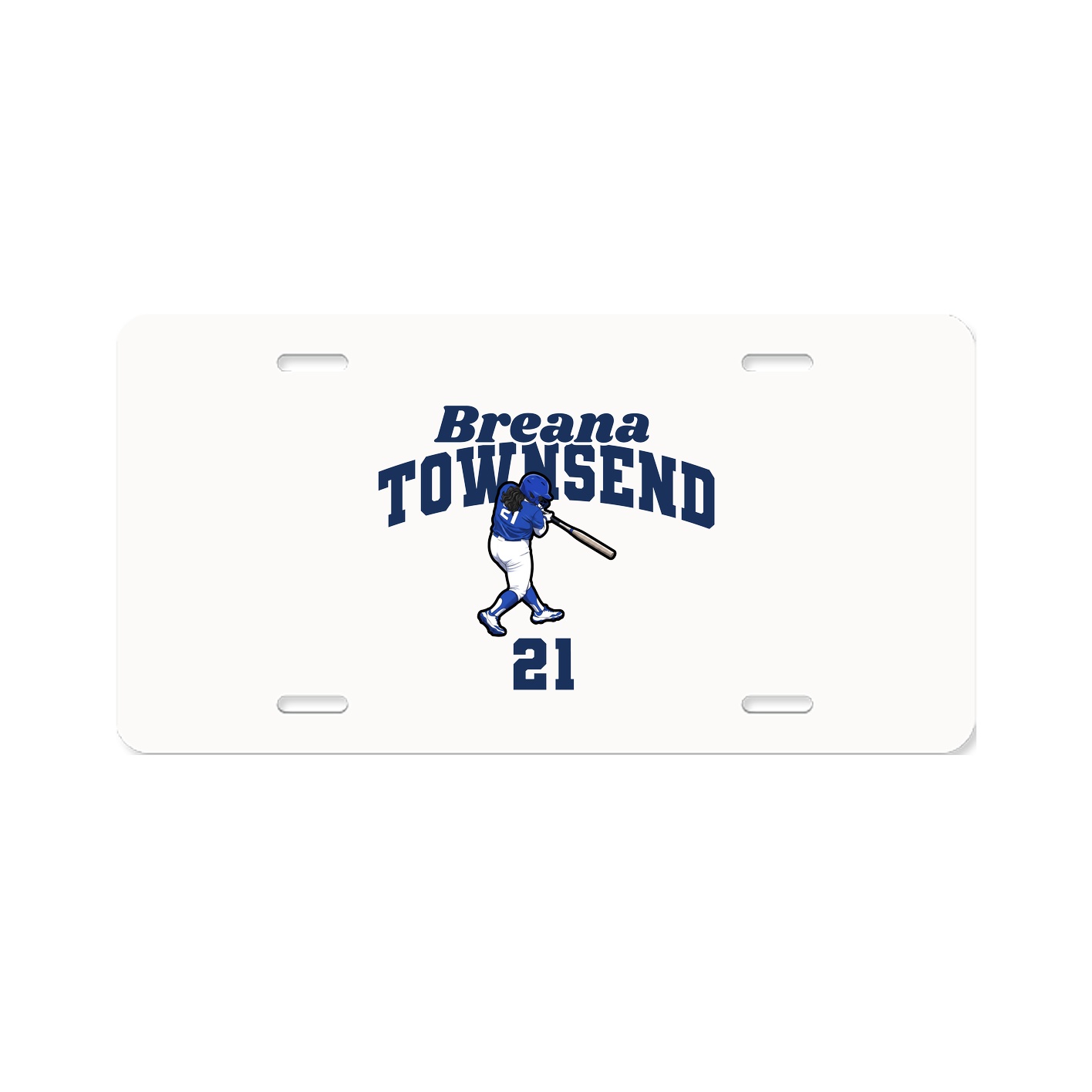 License Plate — Signature Arch in Classic