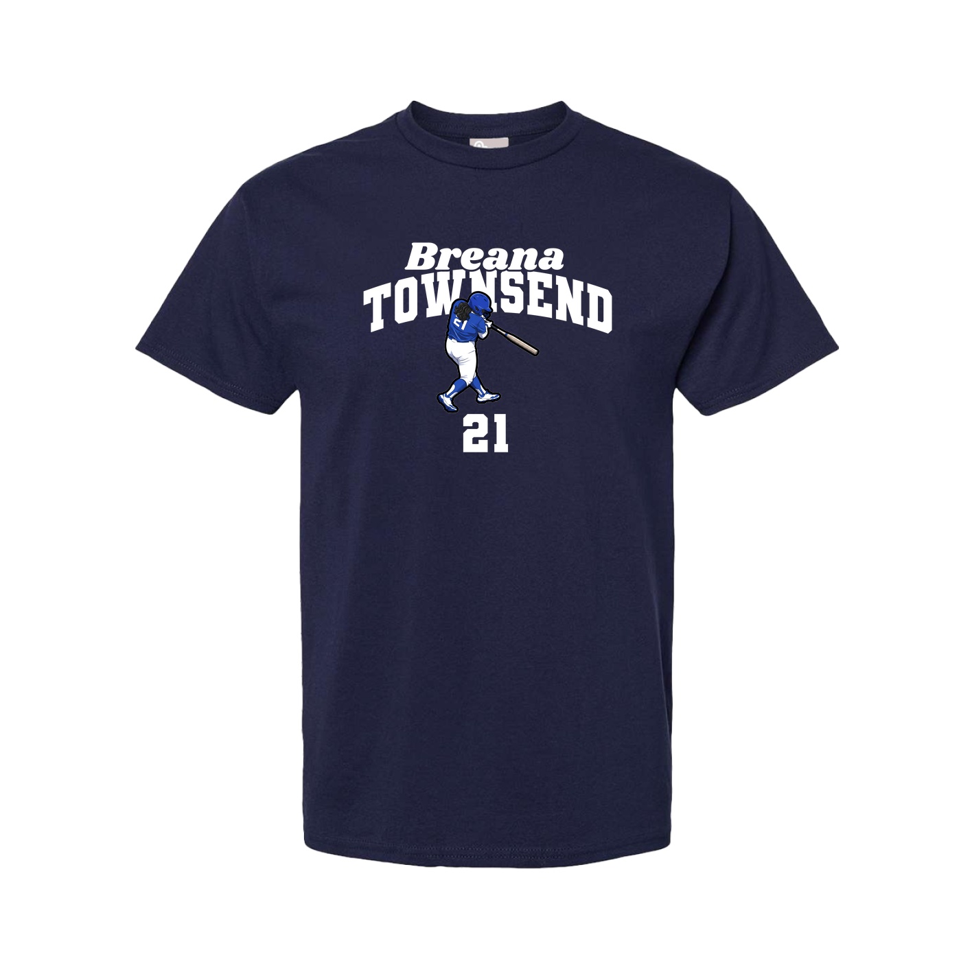 Youth Tee — Signature Arch in Navy