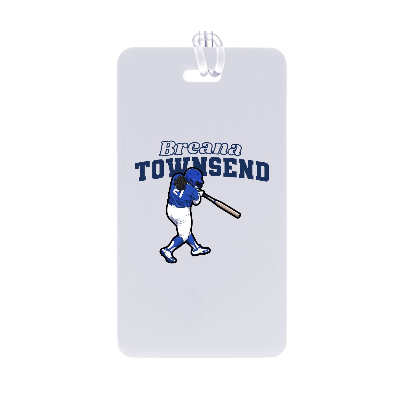 Bag Tag — Name Arch in Classic