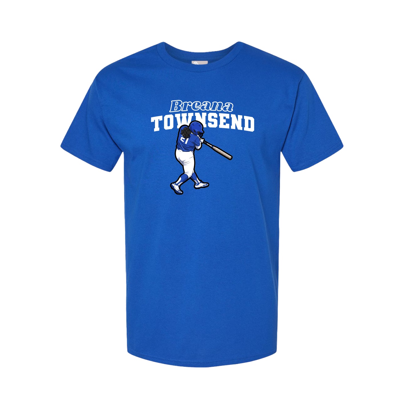 Tee — Name Arch in Royal