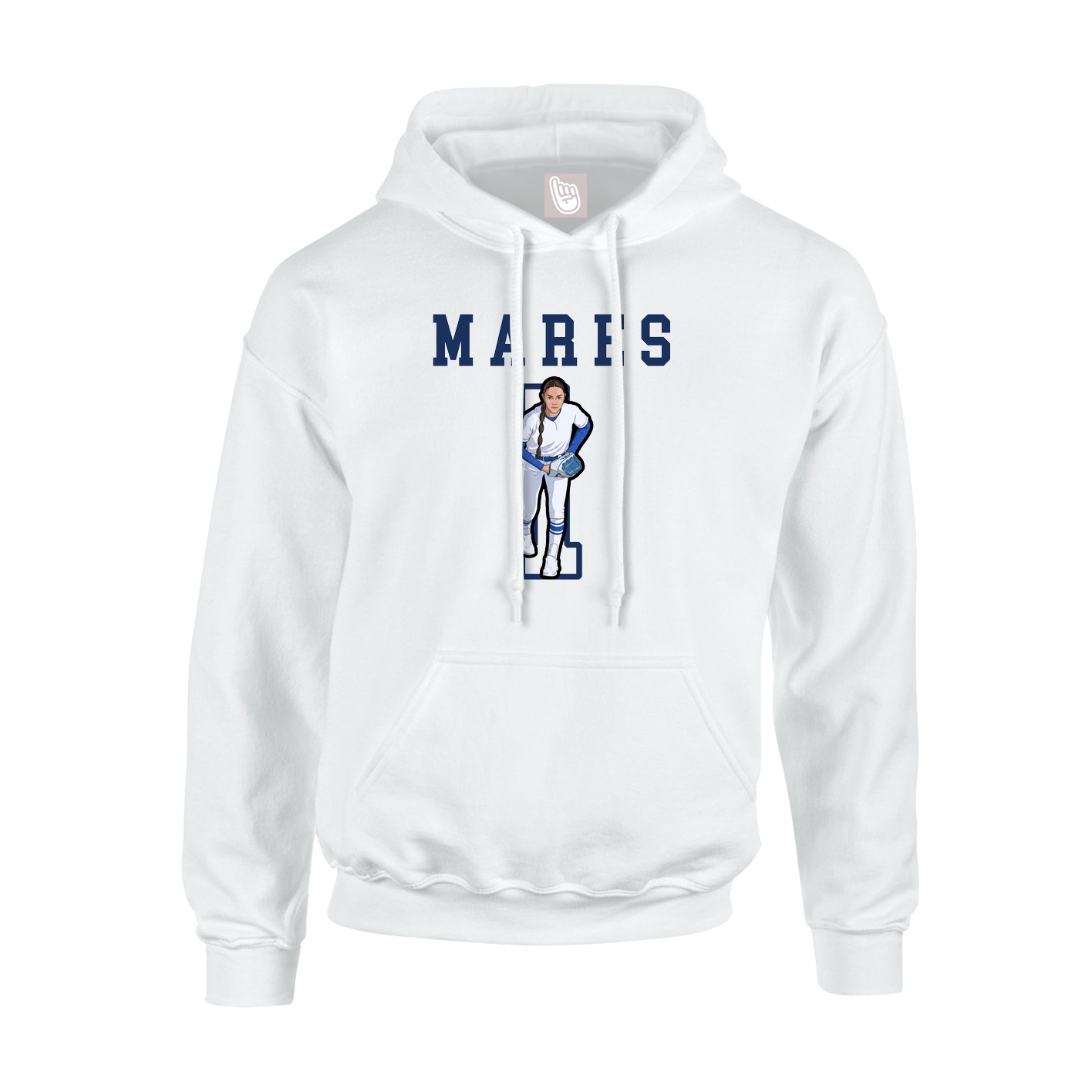 Youth Hoodie — Shirsey in White