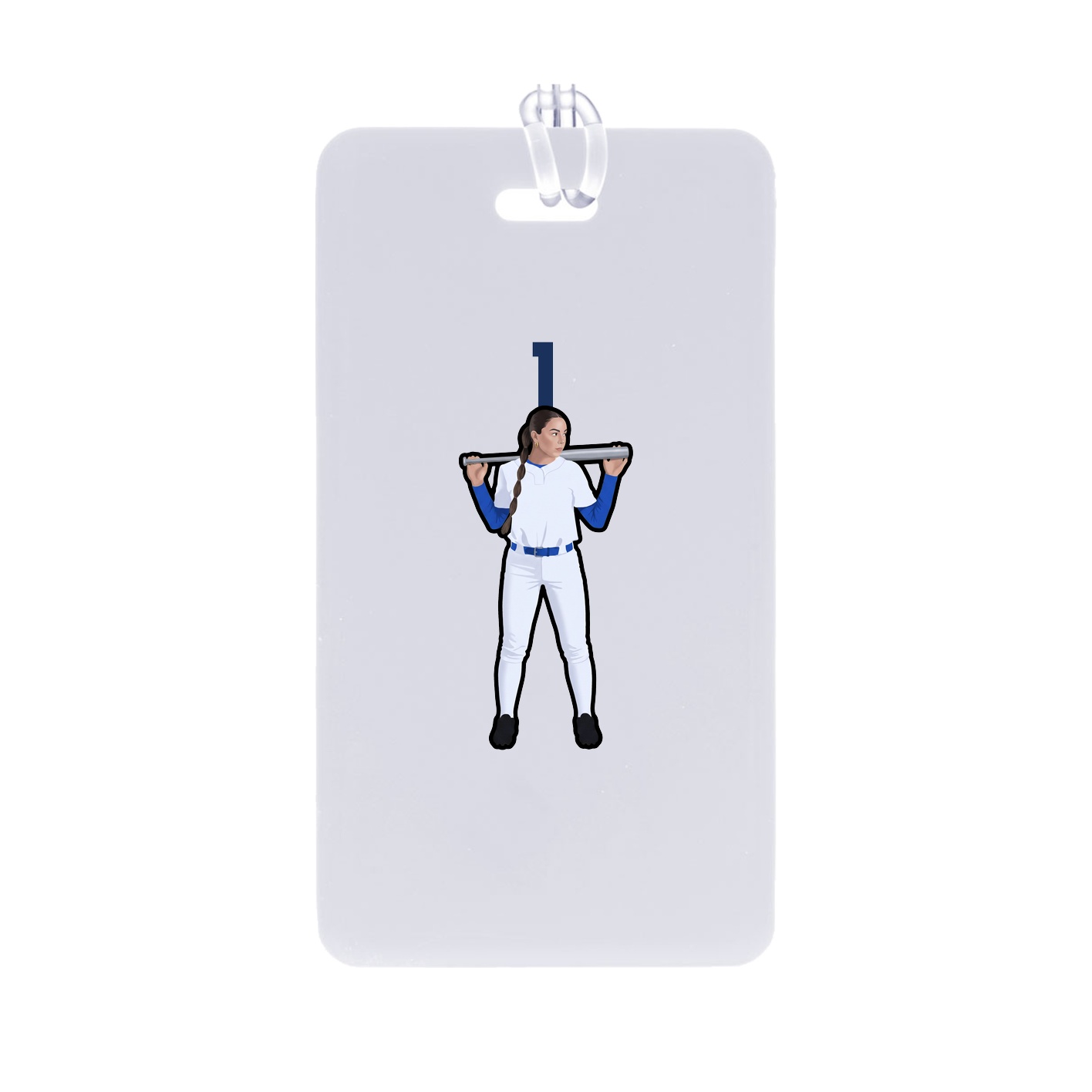 Bag Tag — Number Top in Classic