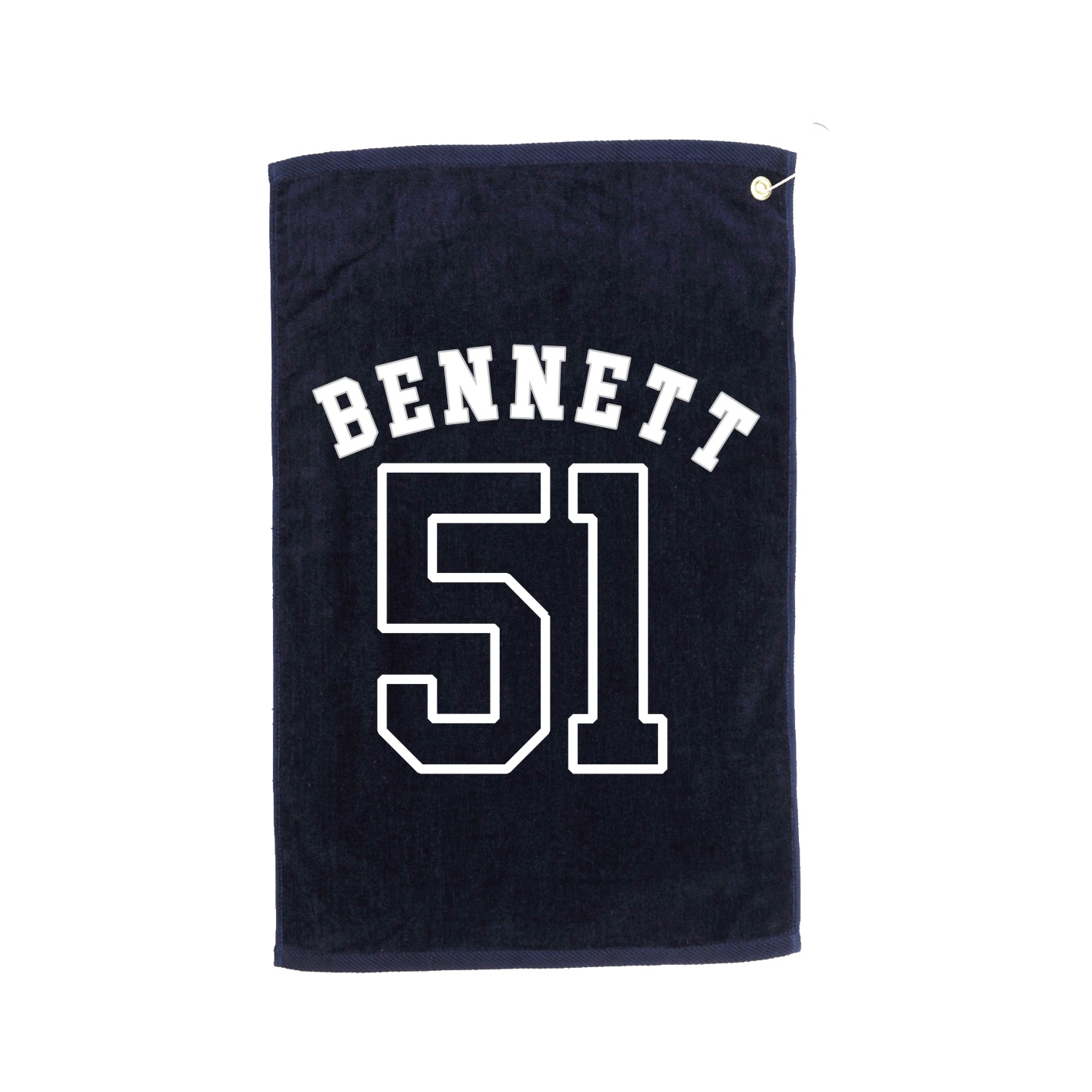 Golf Towel — Shirsey Arch in Navy