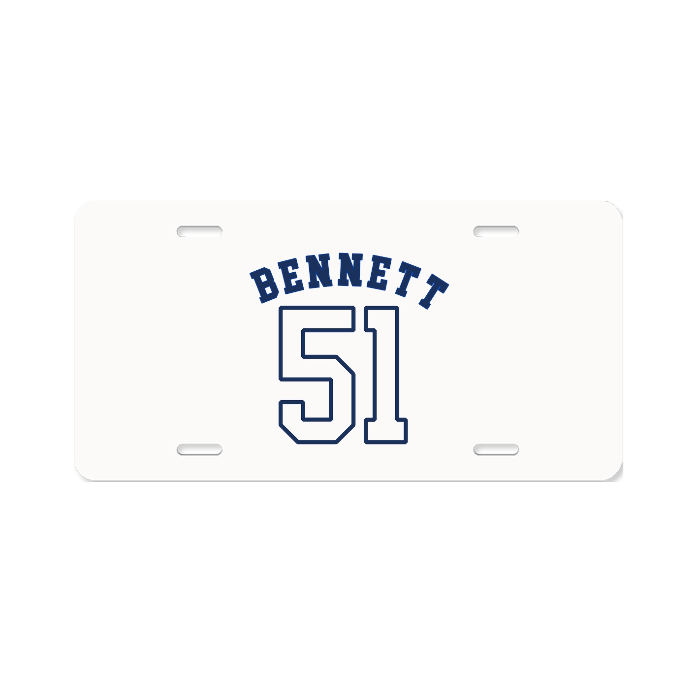 License Plate — Shirsey Arch in Classic