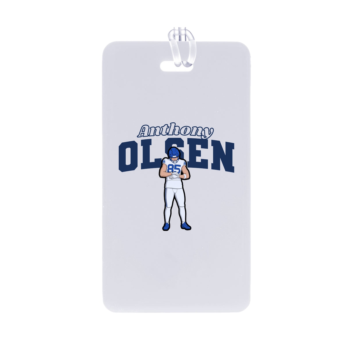 Bag Tag — Name Arch in Classic