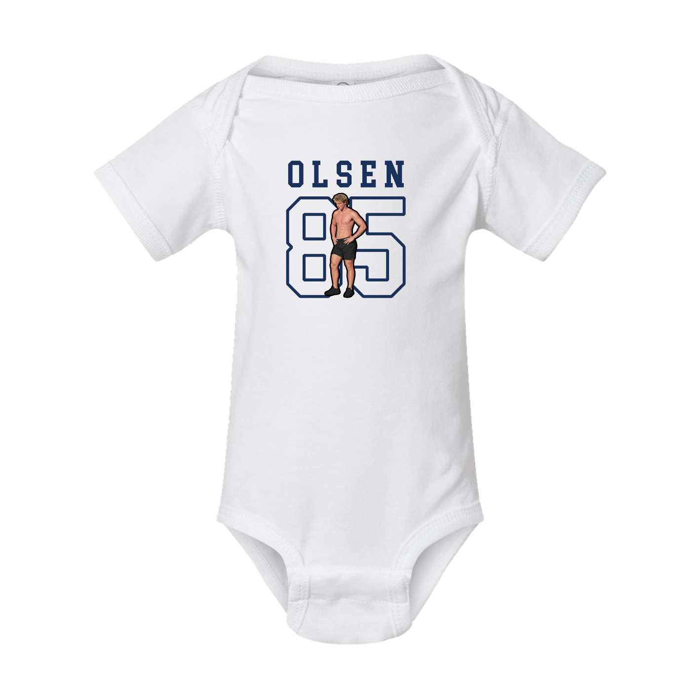 Baby Onesie — Shirsey in White