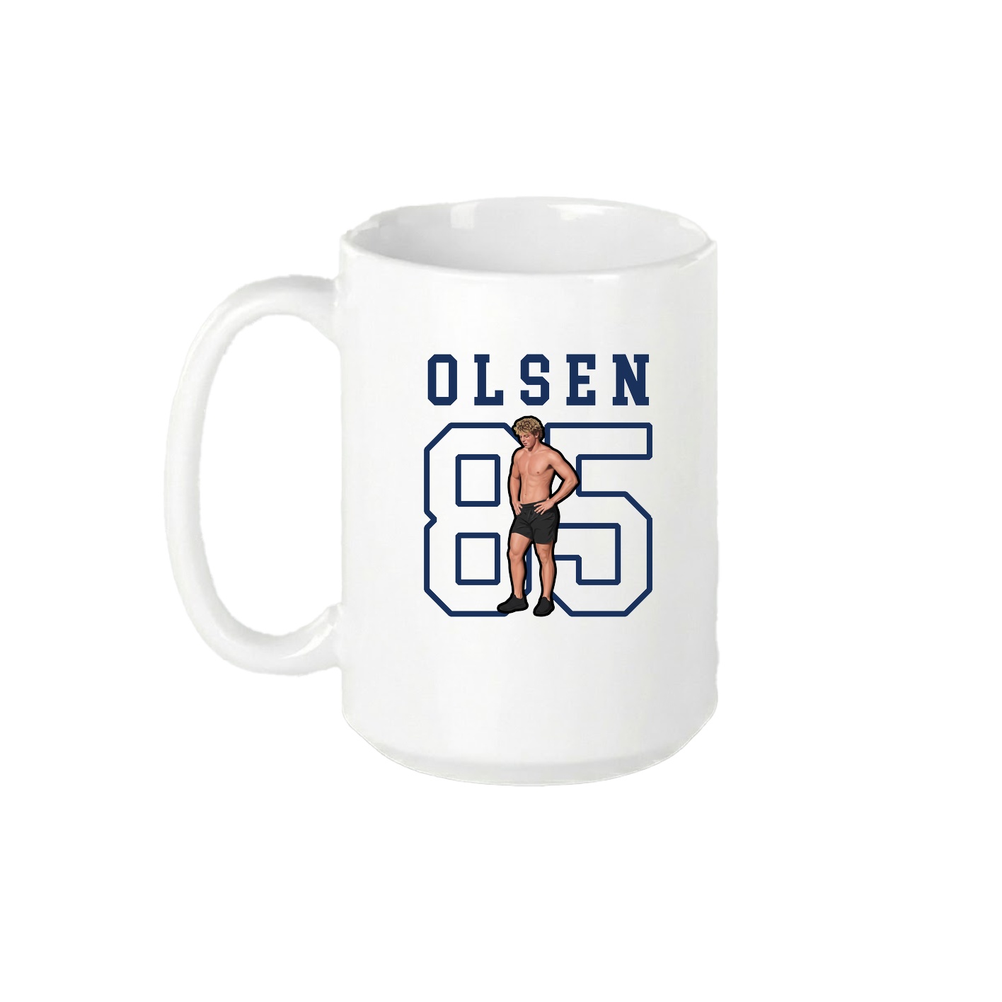 15oz Coffee Mug — Shirsey in White