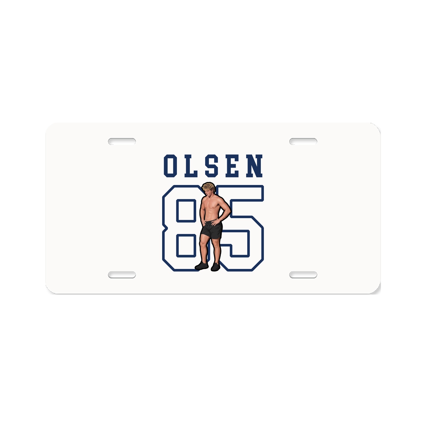 License Plate — Shirsey in Classic