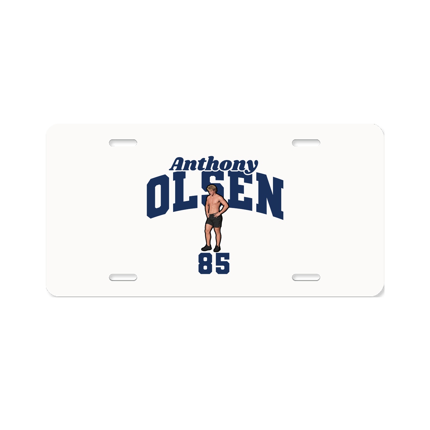 License Plate — Signature Arch in Classic