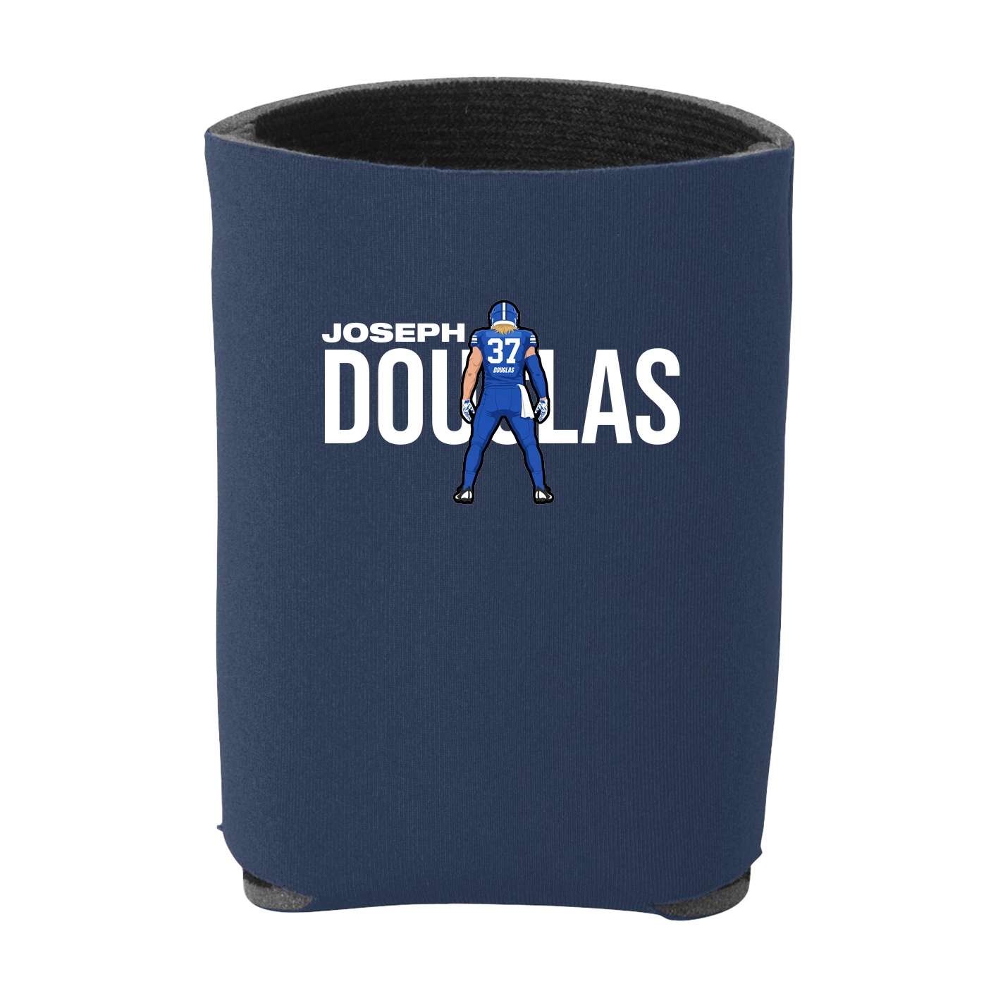 Can Holder — Player Name in Navy