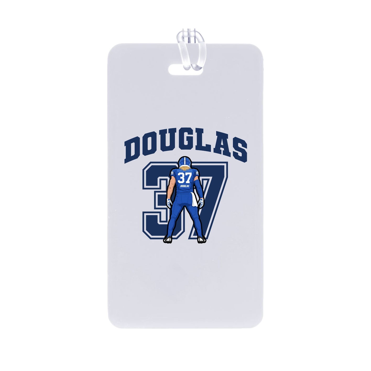 Bag Tag — Number in Classic