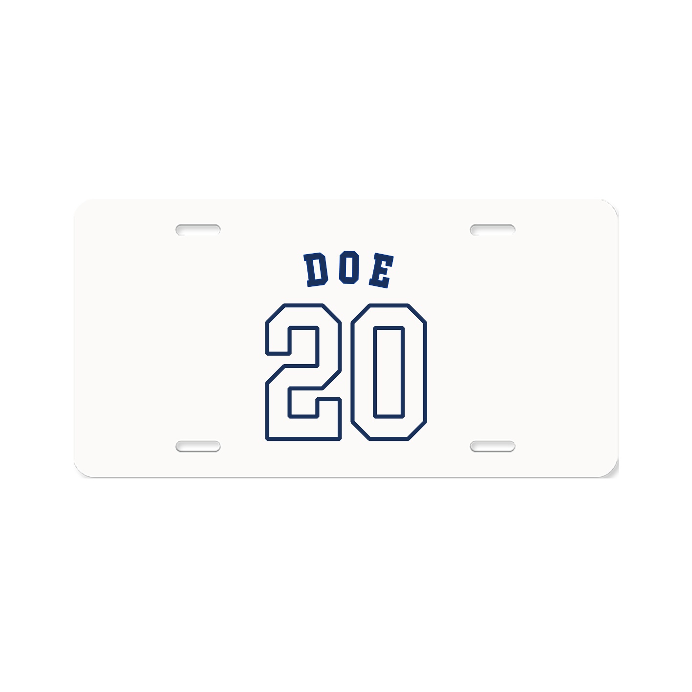 License Plate — Shirsey Arch in Classic