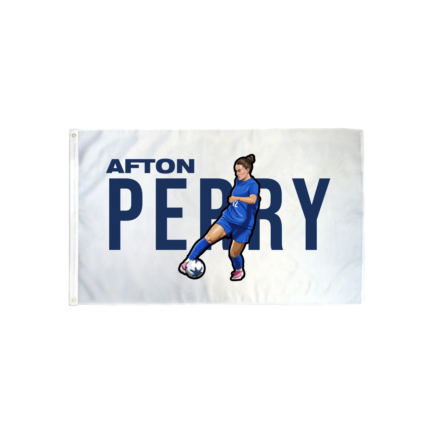 3x5 Flag — Player Name in Classic