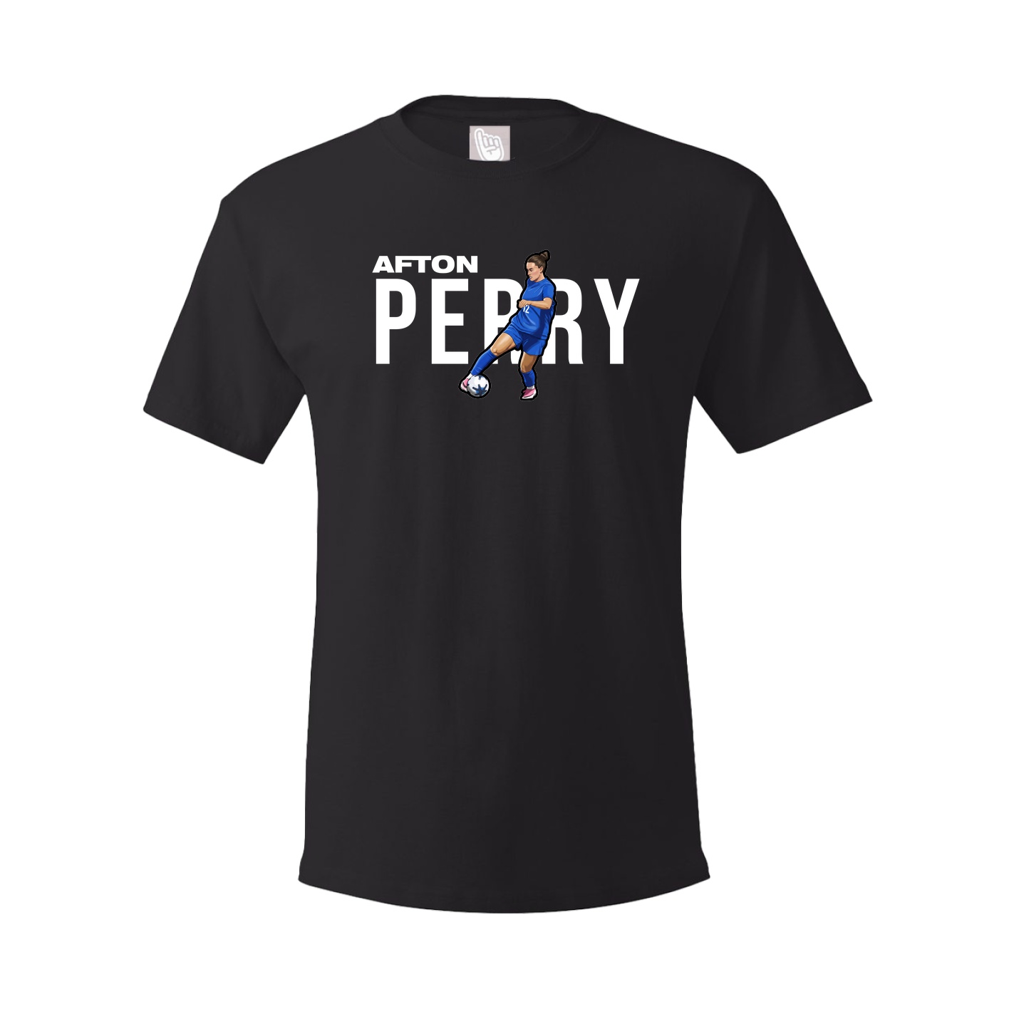 Tee — Player Name in Black