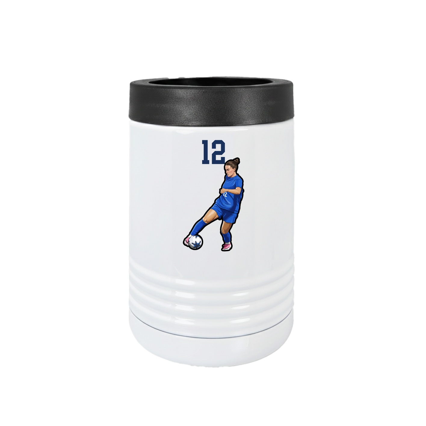 Beverage Holder — Number Top in White