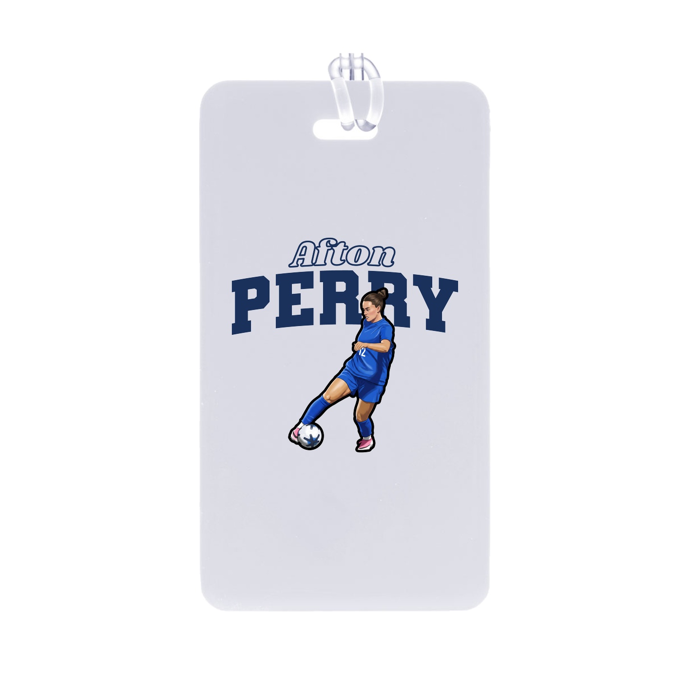 Bag Tag — Name Arch in Classic