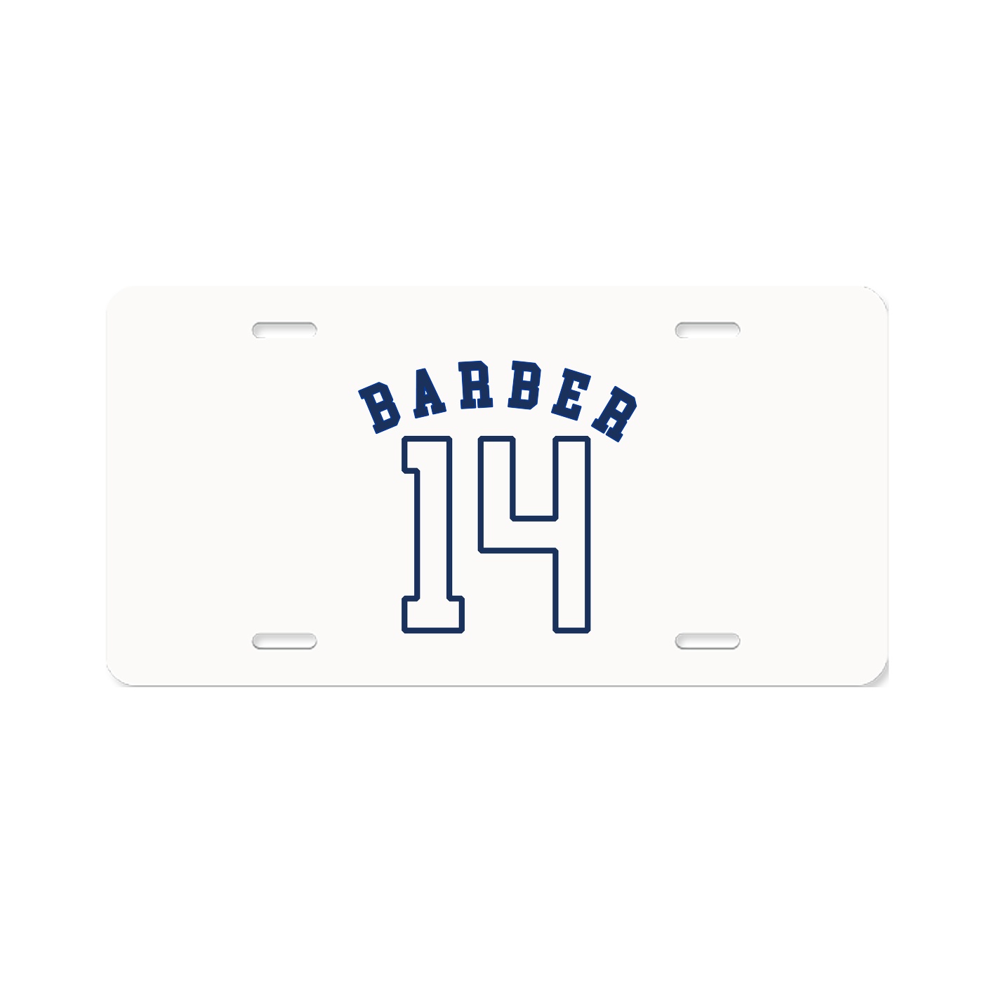 License Plate — Shirsey Arch in Classic