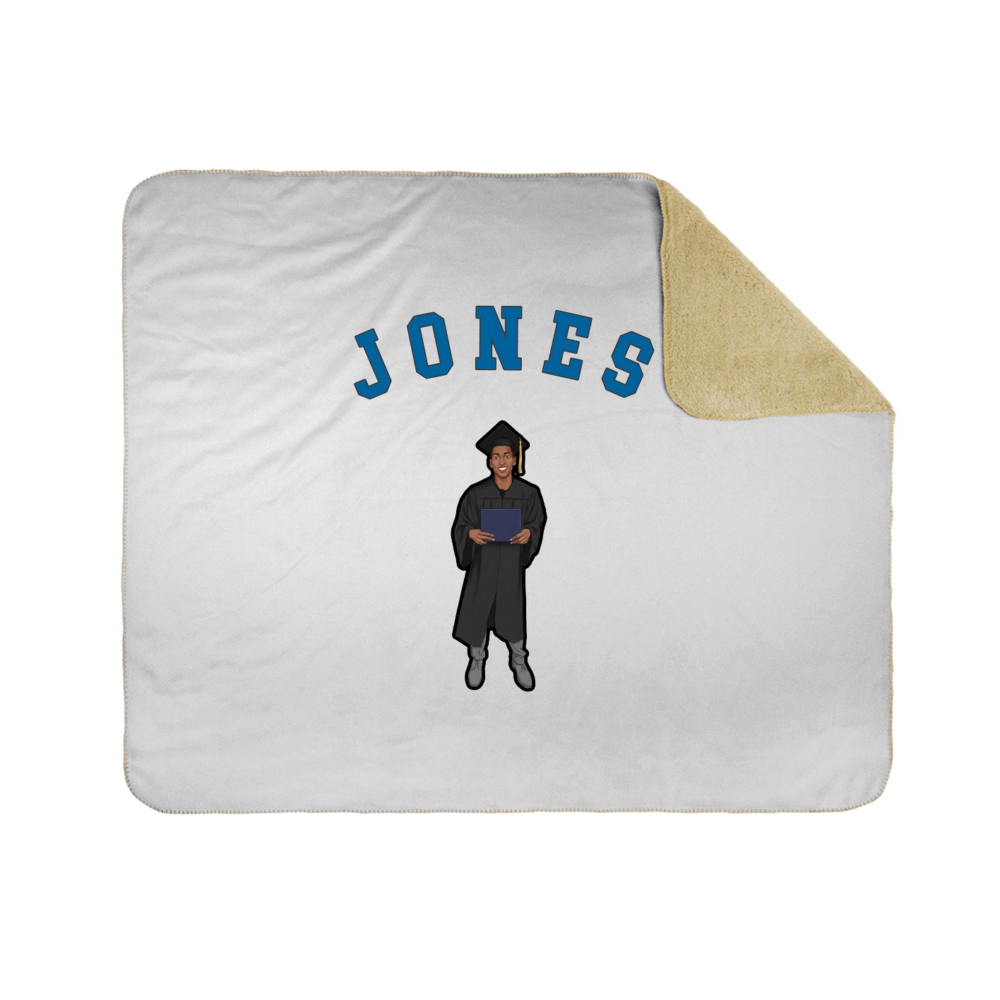 Throw Blanket — Shirsey Arch in White