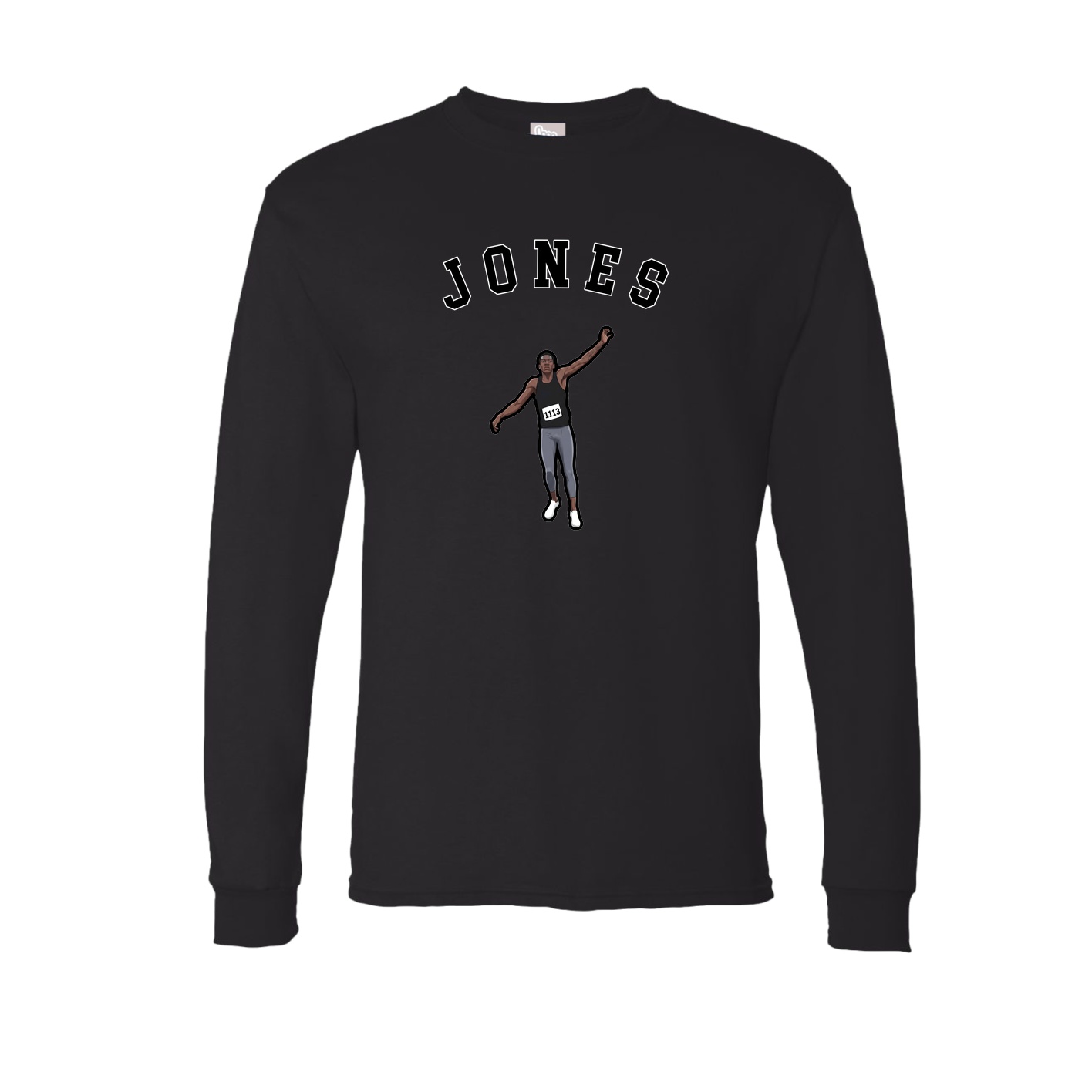 Long Sleeve Tee — Shirsey Arch in Black