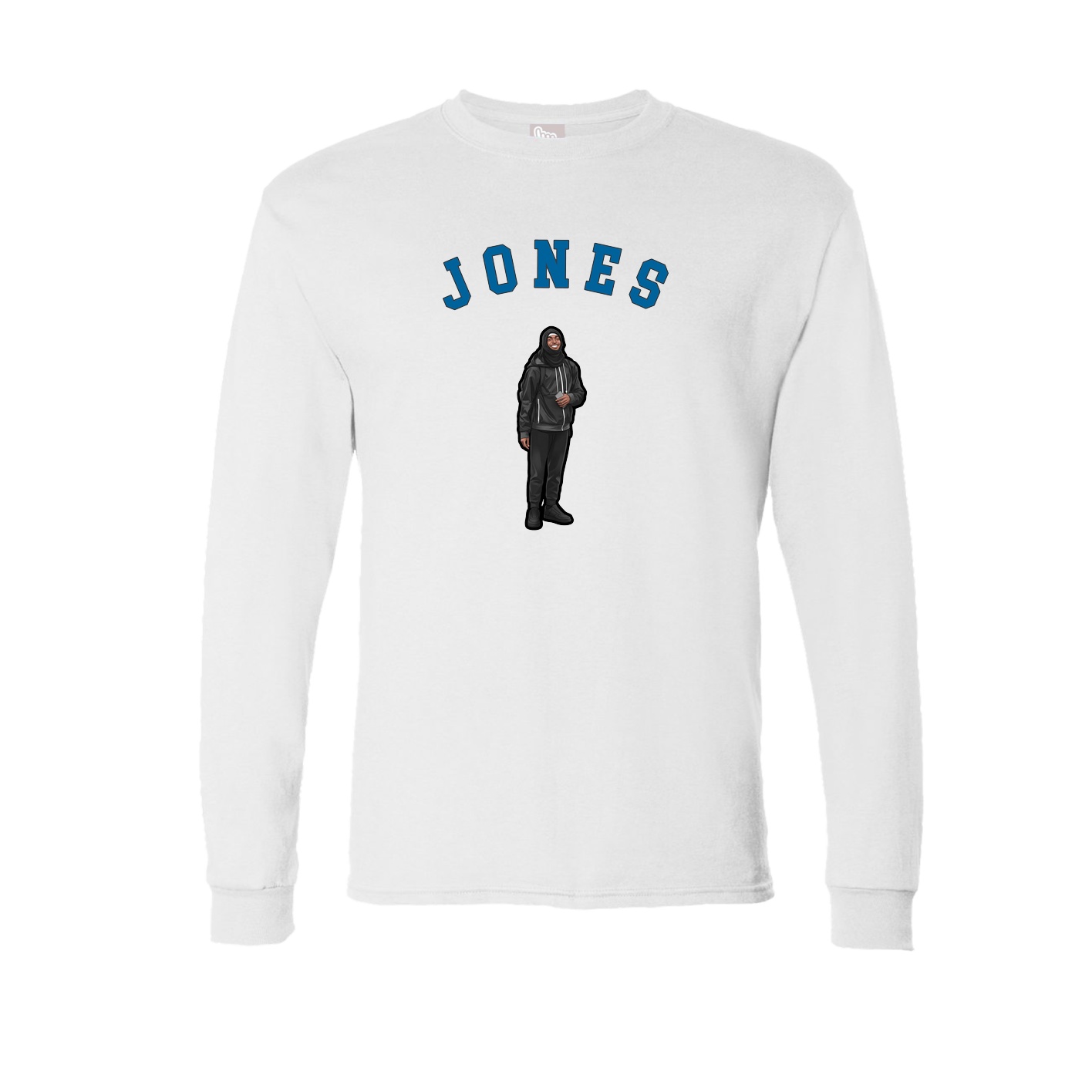Long Sleeve Tee — Shirsey Arch in White